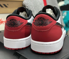 Load image into Gallery viewer, Jordan 1 Retro Low OG Black Toe