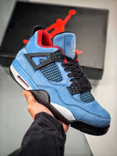 Load image into Gallery viewer, Air Jordan 4 Retro Travis Scott - Cactus Jack Mens University Blue/Varsity Red/Blue