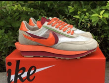 Load image into Gallery viewer, sacai x Clot x LDWaffle 'Net Orange Blaze'