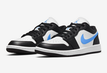 Load image into Gallery viewer, Jordan 1 Low Black University Blue White