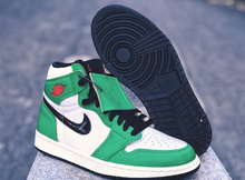 Load image into Gallery viewer, Jordan 1 Retro High Lucky Green (W)