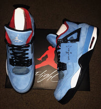 Load image into Gallery viewer, Air Jordan 4 Retro Travis Scott - Cactus Jack Mens University Blue/Varsity Red/Blue