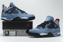 Load image into Gallery viewer, Air Jordan 4 Retro Travis Scott - Cactus Jack Mens University Blue/Varsity Red/Blue