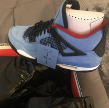 Load image into Gallery viewer, Air Jordan 4 Retro Travis Scott - Cactus Jack Mens University Blue/Varsity Red/Blue