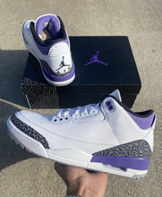 Load image into Gallery viewer, Air Jordan 3 “Dark Iris”