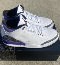 Load image into Gallery viewer, Air Jordan 3 “Dark Iris”