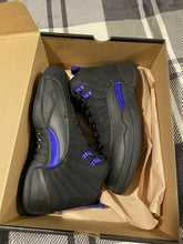 Load image into Gallery viewer, Jordan 12 Retro Black Dark Concord