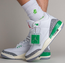 Load image into Gallery viewer, Jordan 3 Retro Lucky Green (Women's)
