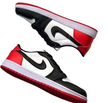 Load image into Gallery viewer, Jordan 1 Retro Low OG Black Toe
