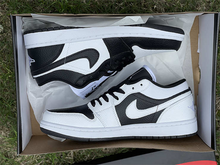 Load image into Gallery viewer, Jordan 1 Low SE Homage White Black (W)
