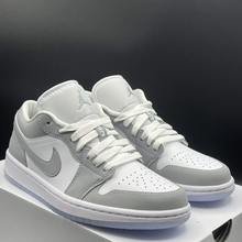 Load image into Gallery viewer, Air Jordan 1 Low WMNS “Wolf Grey”

