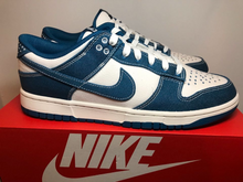 Load image into Gallery viewer, Nike Dunk Low Industrial Blue Sashiko
