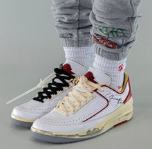 Load image into Gallery viewer, Jordan 2 Retro Low SP Off-White White Red
