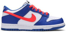 Load image into Gallery viewer, Nike Dunk Low Bright Crimson Game Royal (GS)
