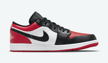 Load image into Gallery viewer, Air Jordan 1 Low “Bred Toe”
