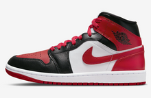 Load image into Gallery viewer, Jordan 1 Mid Alternate Bred Toe (W)
