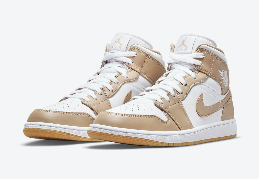 Air Jordan 1 Mid 'Tan Gum'