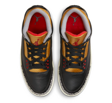 Load image into Gallery viewer, Jordan 3 Retro Black Cement Gold (W)
