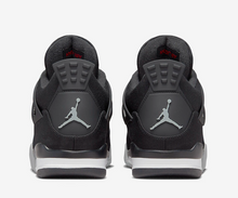 Load image into Gallery viewer, Jordan 4 Retro SE Black Canvas

