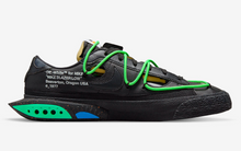 Load image into Gallery viewer, Nike Blazer Low Off-White Black Electro Green
