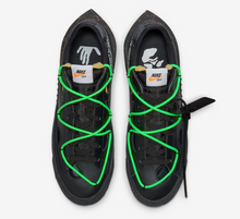 Load image into Gallery viewer, Nike Blazer Low Off-White Black Electro Green
