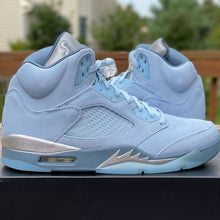 Load image into Gallery viewer, Wmns Air Jordan 5 Retro 'Blue Bird'
