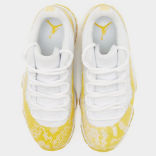 Load image into Gallery viewer, Jordan 11 Retro Low Tour Yellow Snakeskin (W)
