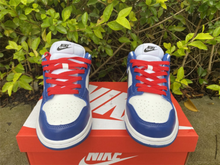 Load image into Gallery viewer, Nike Dunk Low Bright Crimson Game Royal (GS)
