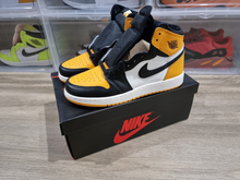 Load image into Gallery viewer, Jordan 1 Retro High OG Yellow Toe (GS)
